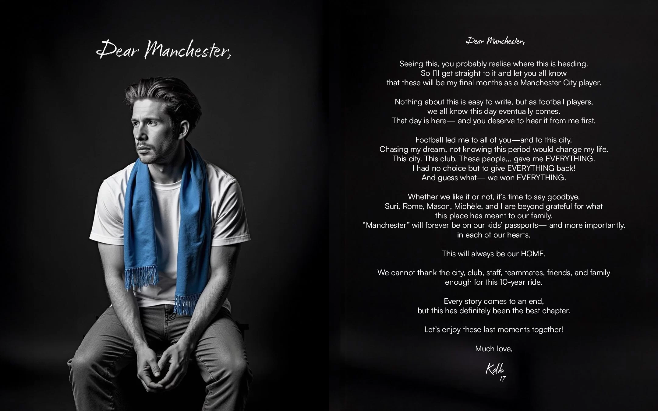 Debruyne City news now update photo