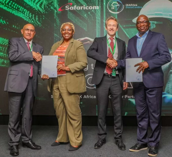 Strategic Partnership between Safaricom and IXAfrica Centres