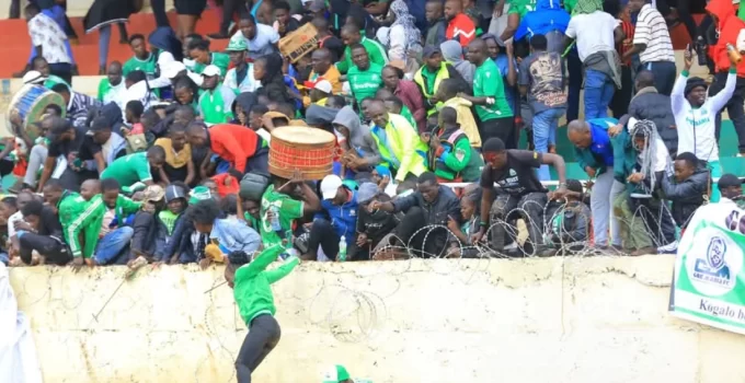 Clashes Between Gor Mahia and Shabana FC Fans Leave Several Injured at Gusii Stadium