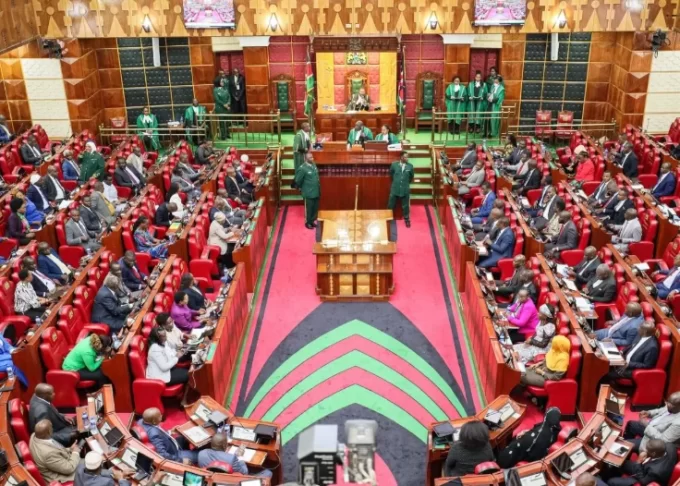 Parliament in session