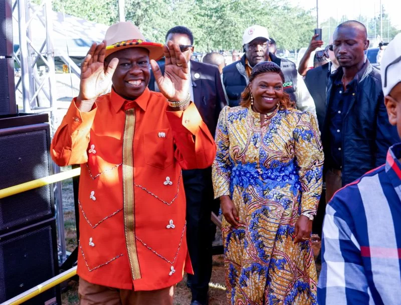 Gachagua Advises Samidoh to Avoid Politics