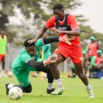 Harambee Stars during a training session