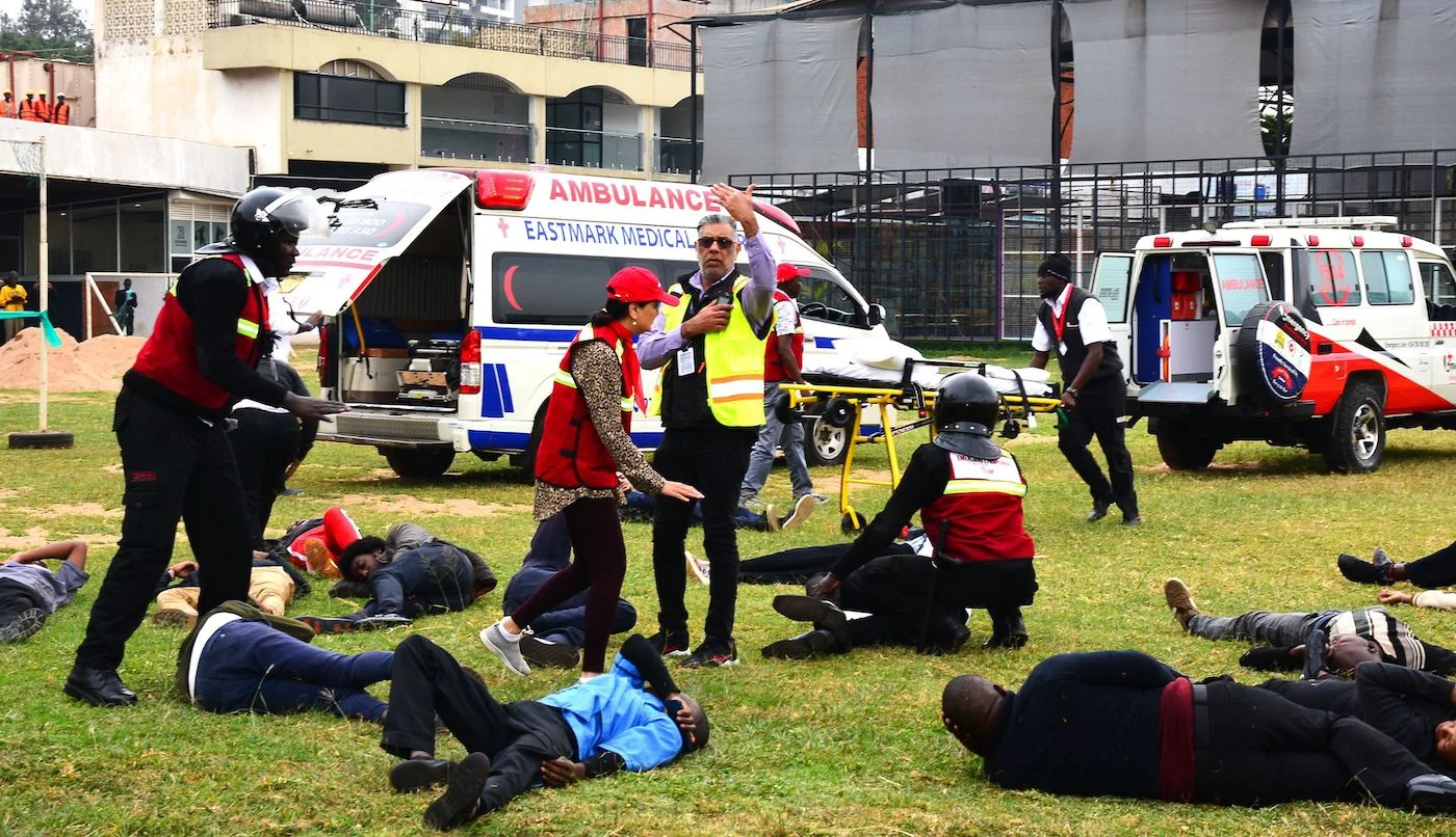 Aga Khan hospital drill