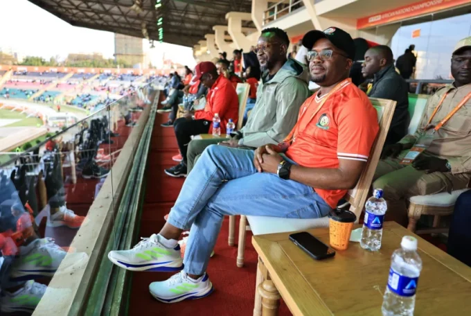 Interior PS Dr Raymond Omollo during the match between Harambee Stars and DR Congo