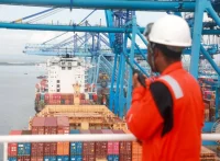 KPA personnel inspecting containers at the Port of Mombasa. PHOTO/@Kenya_Ports/X