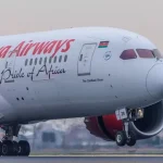 Kenya Airways share price