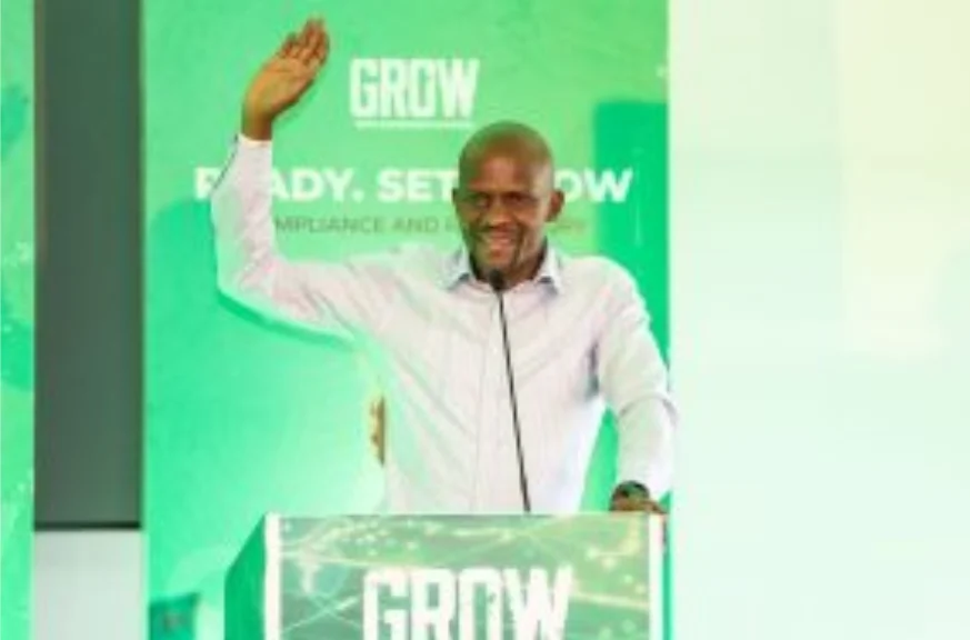 Safaricom acting chief enterprise business officer, Franklin Okata.