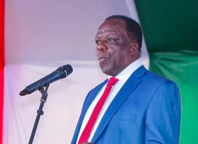 Co-operatives and MSMEs Development Cabinet Secretary Wycliffe Oparanya. PHOTO/@DrOparanya/X