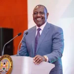 President William Ruto at a past event