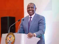 President William Ruto at a past event