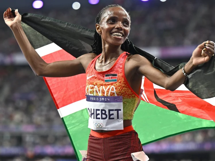 World Champion Beatrice Chebet