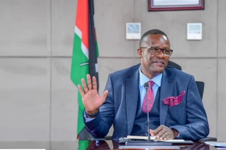 Deputy Chief of Staff in charge of Performance and Delivery Management, Eliud Owalo.