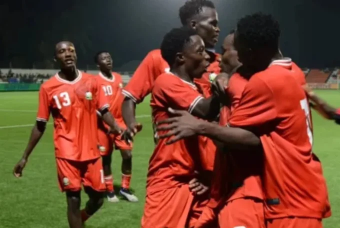 The Kenya U20 men volleyball. PHOTO/@Kenyavolley/X.