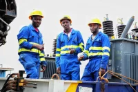 Kenya Power technicians at work