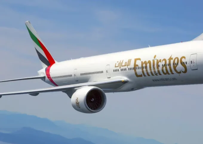 Emirates Airline plane