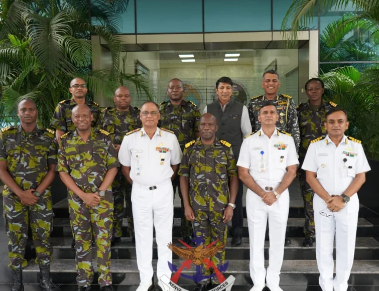 Kenya Navy and the Indian Navy in New Delhi
