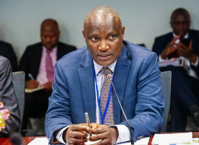 Treasury Cabinet Secretary John Mbadi