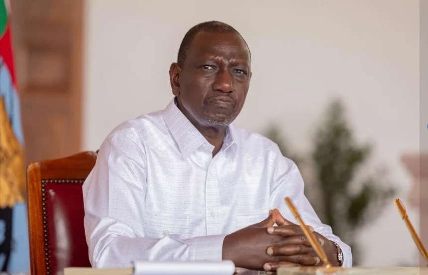 President William Ruto when he signed the amended Computer Misuse and Cybercrimes Act, 2025 into law on October 15, 2025.