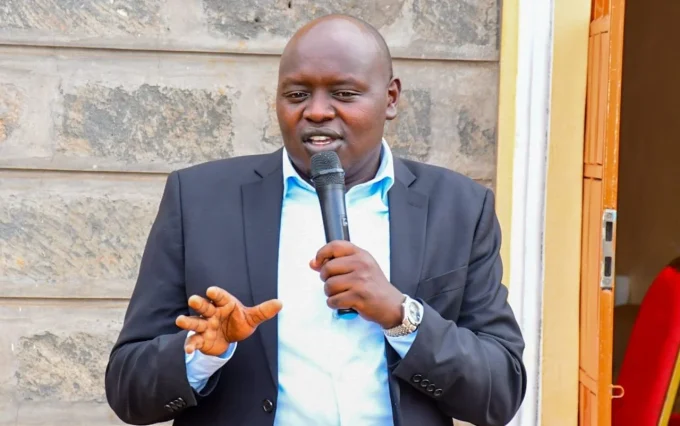 Nandi senator Samson Cherargei during a past event