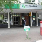 Consolidated Bank brunch along Koinange Street