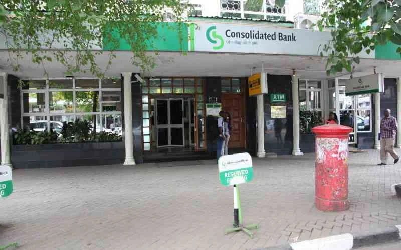 Consolidated Bank brunch along Koinange Street