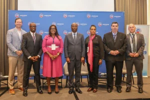 G5ovA5sWsAANuqR Trade CS Lee Kinyanjui at the recent AMCHAM State of Trade in Kenya Forum