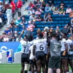 Kenyan Rugby players in a past match