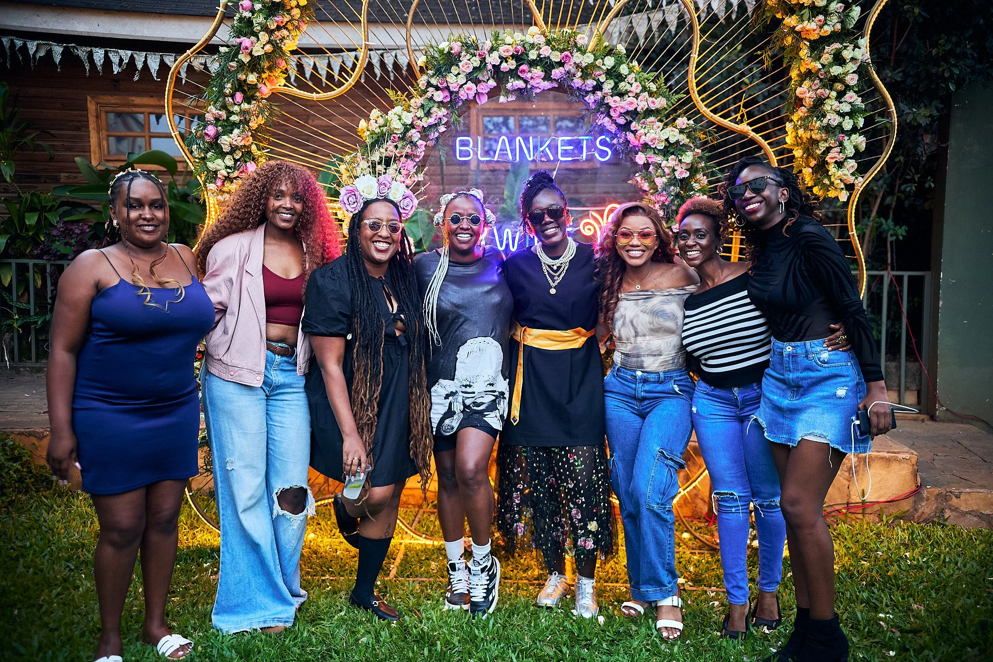 Left to Right Kendi Munene (Influencer Manager), Linda Siyongo (Vendor Management), Justine Mbugua (Head of Festivals), Muthoni Ndonga (Creative Director), Jessica Olisa (Artist Management), Vanessa Funa Left to Right Kendi Munene (Influencer Manager), Linda Siyongo (Vendor Management), Justine Mbugua (Head of Festivals), Muthoni Ndonga (Creative Director), Jessica Olisa (Artist Management), Vanessa Funa