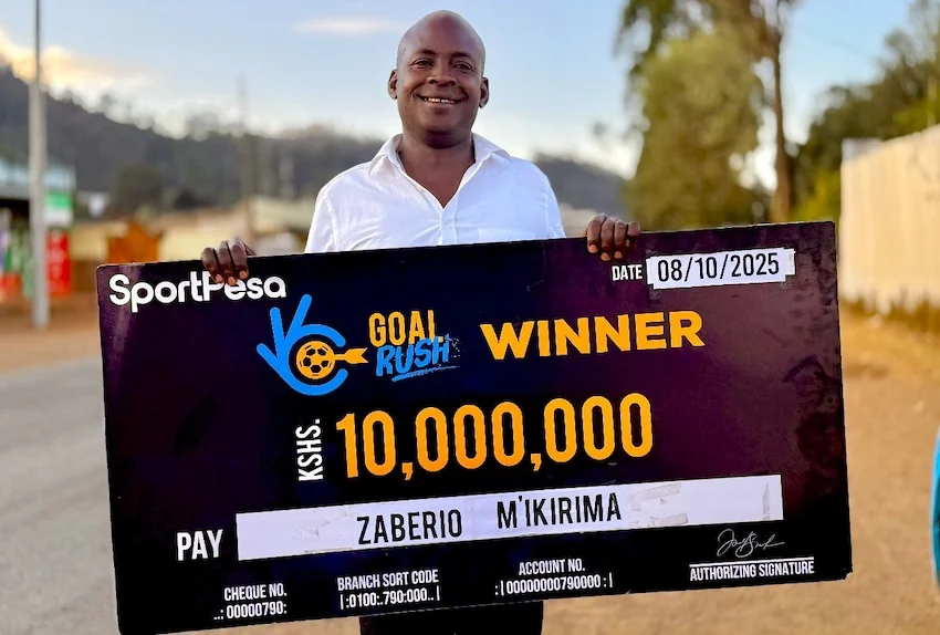 SportPesa Goal Rush Winner Oct