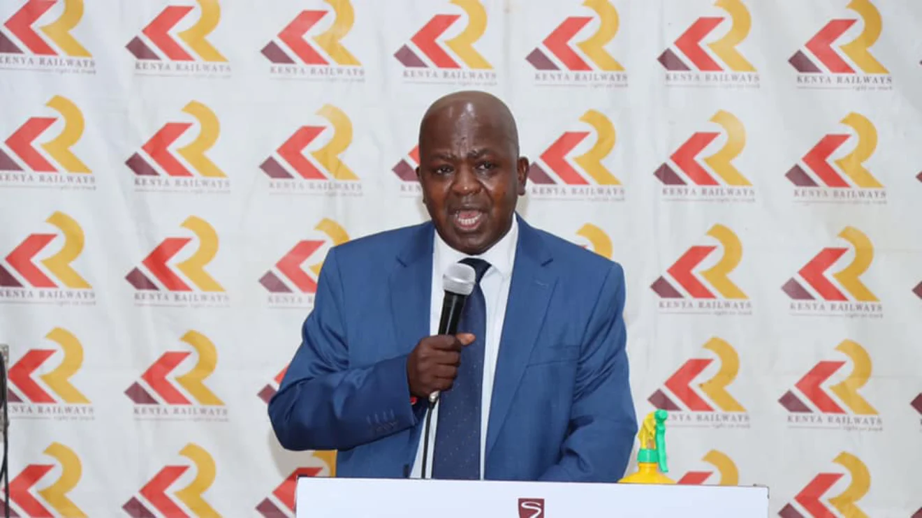Kenya Railways Managing director Philip Mainga