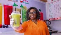Fresh Juice Party business owner MaryAnne Nyambura