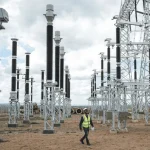 The Konza transformer substation in Kenya