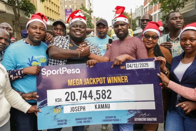Sportpesa mega Jackpot winners pic
