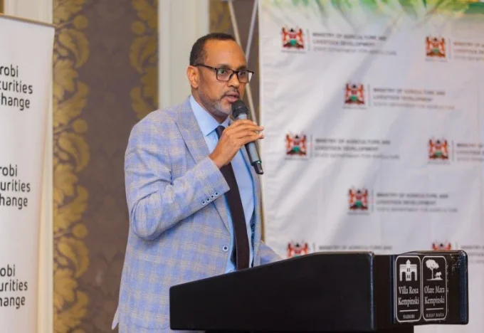 Chairman of Kenya’s Capital Markets Authority Ugas Sheikh Mohamed