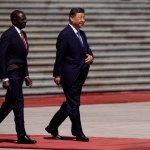 President William Ruto and his counterpart, Chinese President Xi Jinping.