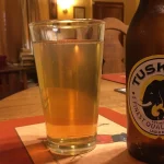 Glass of Tusker Beer