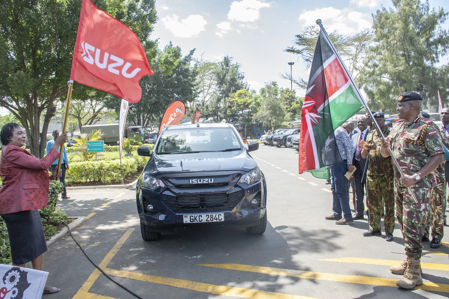 Isuzu EA government vehicle leasing