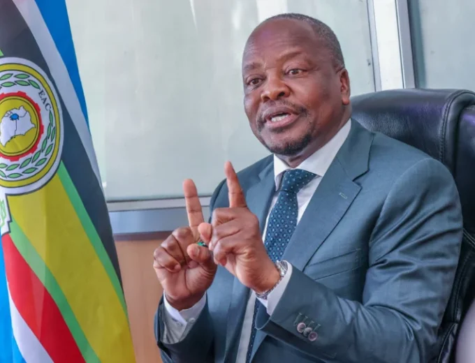 Agriculture and Livestock Development Cabinet Secretary Mutahi Kagwe