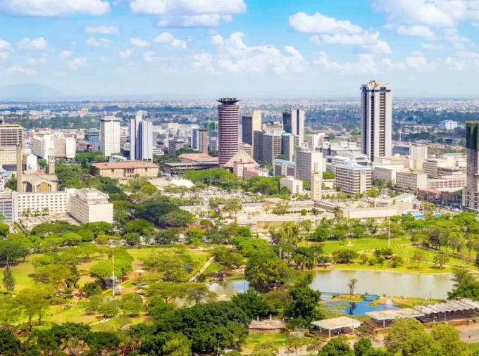 A view of Kenya's capital Nairobi.