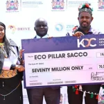 The KDC cheque was handed over during a ceremony attended by key government and county officials, including the Principal Secretary for Investment Promotion, Abubakar Hassan Abubakar, Governor of West Pokot County, Simon Kachapin, Principal Secretary for Public Works, Joel Arumonyang, KDC Director General Norah Ratemo, and DRIVE Project coordinator Maurice Ouma.