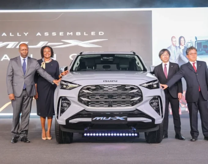 Trade CS Kinyanjui Official opening of the Isuzu local assembly on Monday