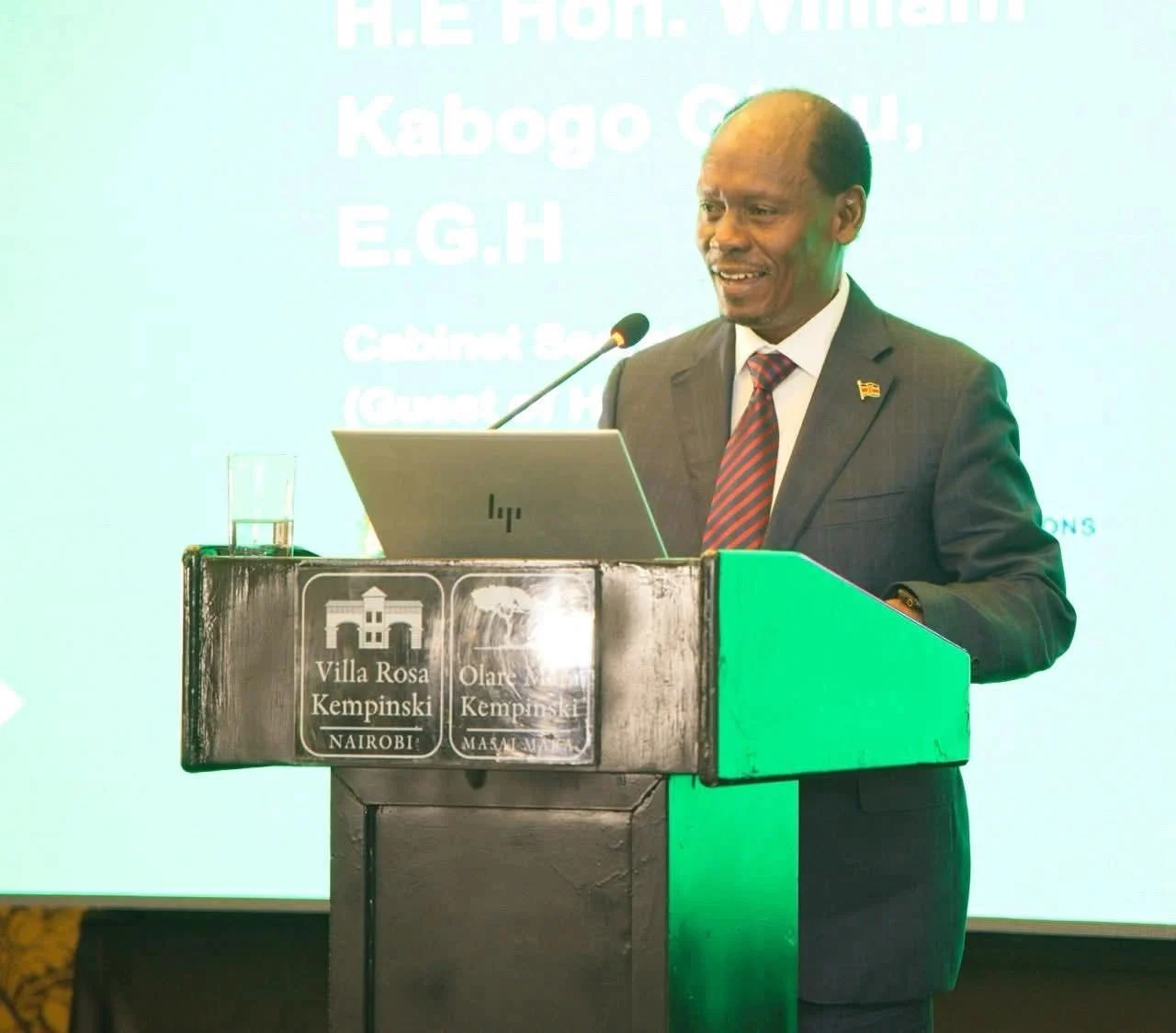 William Kabogo, Cabinet Secretary for Information, Communications and the Digital Economy William Kabogo, Cabinet Secretary for Information, Communications and the Digital Economy