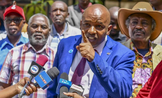 Bars, Hotels, and Liqour Traders Association of Kenya (BAHLITA) Secretary General, Boniface Gachoka,