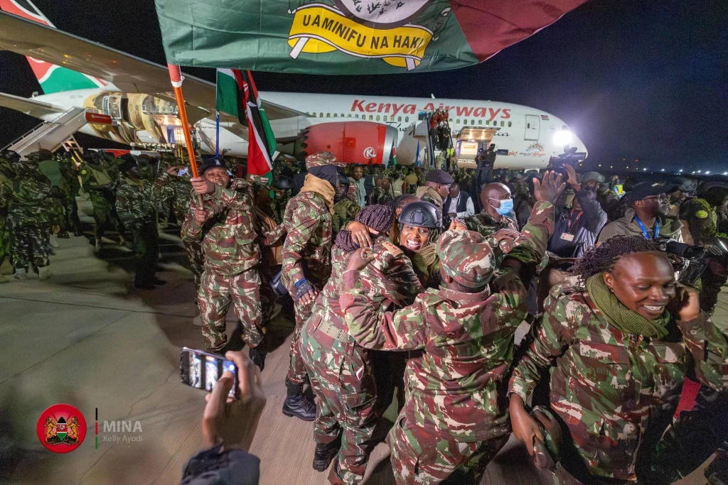 Kenyan Officers who served in Haiti