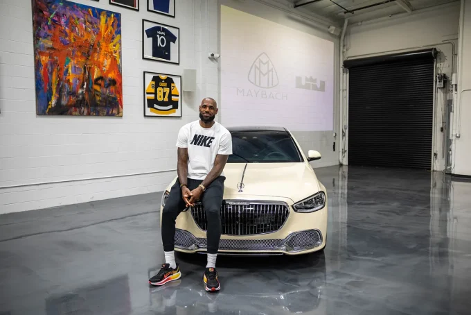 LeBron James Maybach site story image