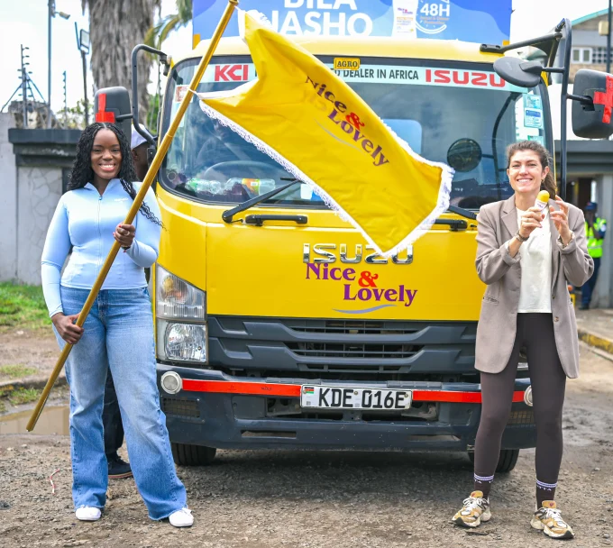 Marie Van Haesendonck Managing Director of L’Oréal East Africa and Doreen Kathambi Brand Business Lead, Local Brands at L’Oréal East Africa