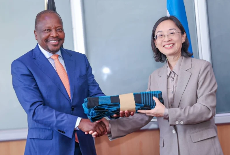 Agriculture and Livestock Development Cabinet Secretary Mutahi Kagwe