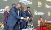 President William Ruto puts a seal on the National Infrastructure Fund Act