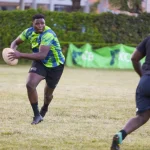 Rugby star Andy Cole Omolo