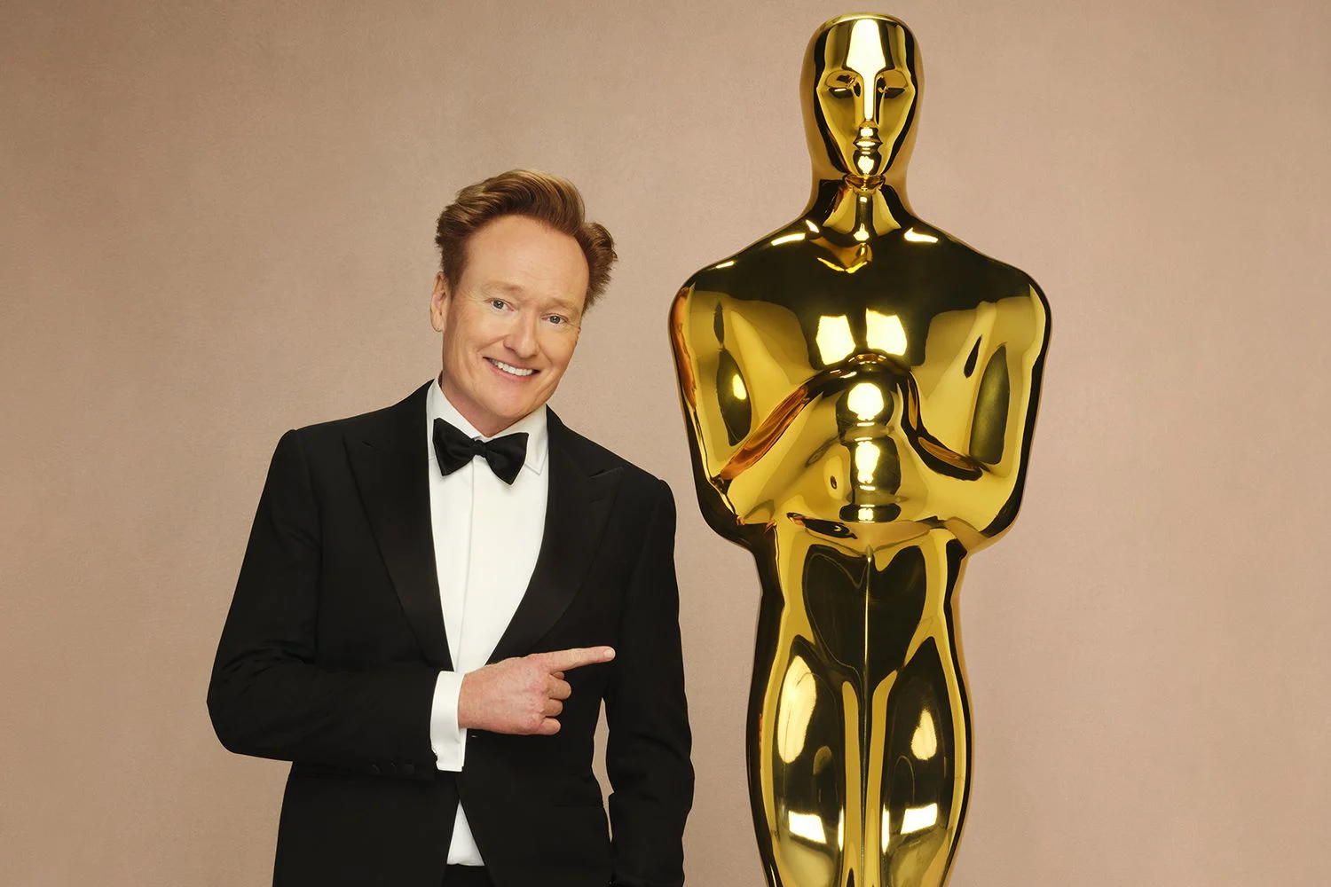 Conan O'Brien returning as 2026 Oscars host.Credit: Disney/Andrew Eccles